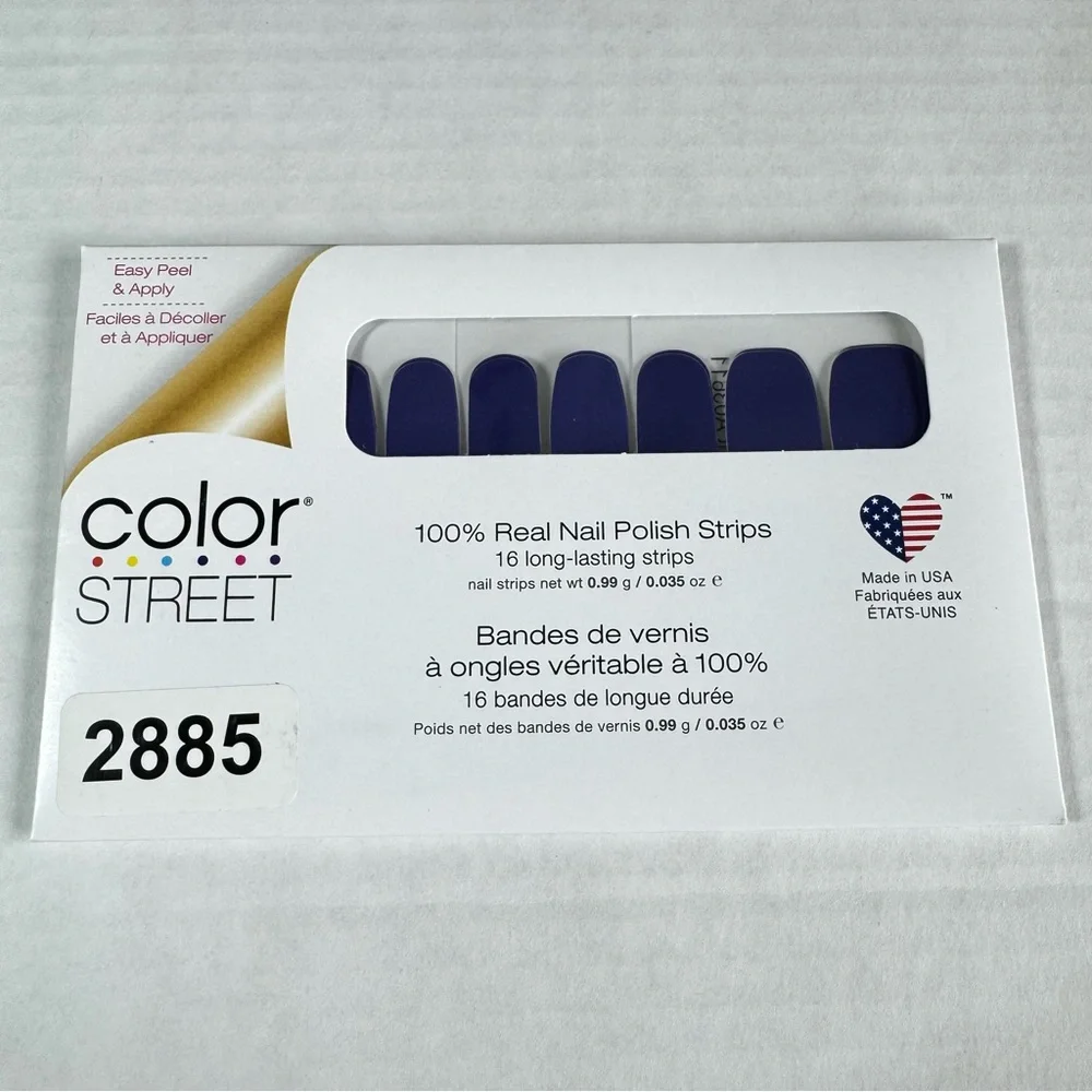 *Retired* Color Street: Sleep Tight | Deep Indigo Purple Blue Fall Summer Spring - Picture 3 of 13